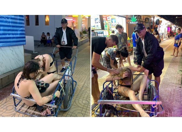 Police creatively bring intoxicated backpackers to hotel