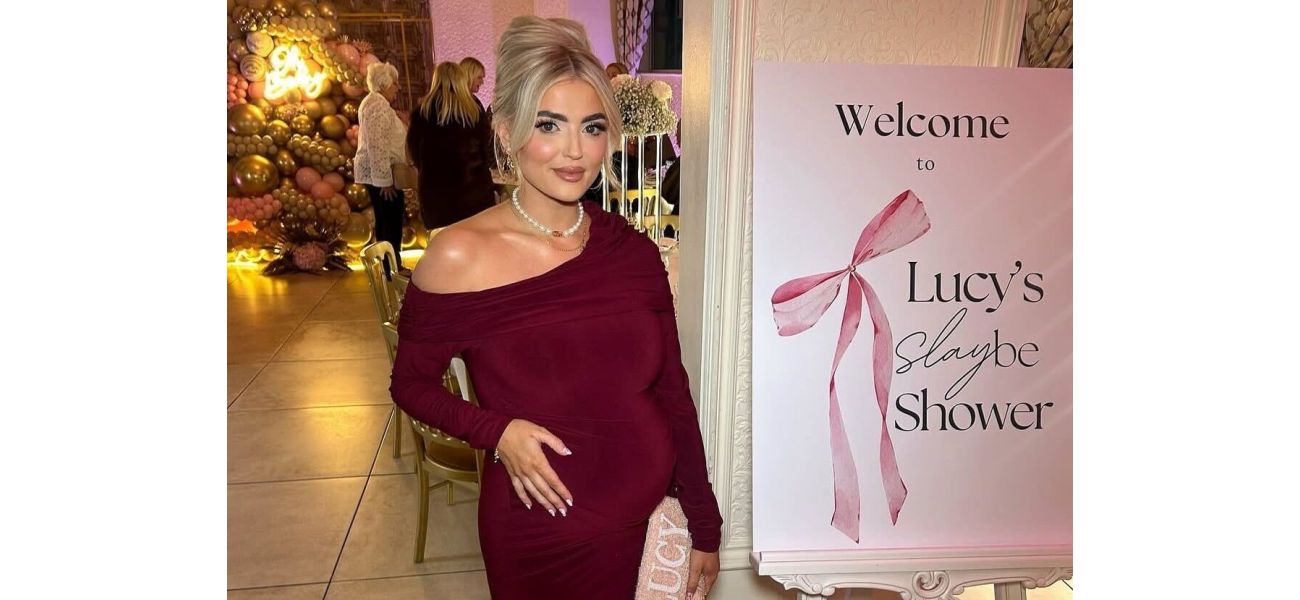 Actors from Coronation Street celebrate at Lucy Fallon's fancy baby shower.
