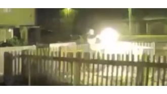 A mother and her infant were attacked by a shooter while they were inside their home.