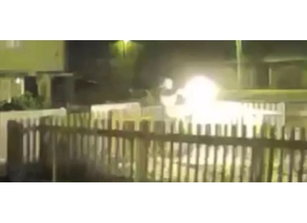 A mother and her infant were attacked by a shooter while they were inside their home.