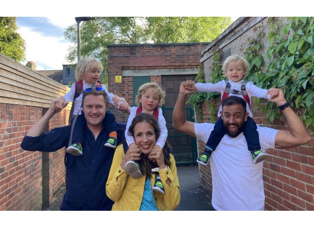 Having triplets is a blessing, but financially, it's a struggle.