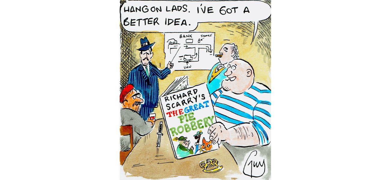 A funny daily comic strip by Guy Venables that appears in the Metro newspaper.