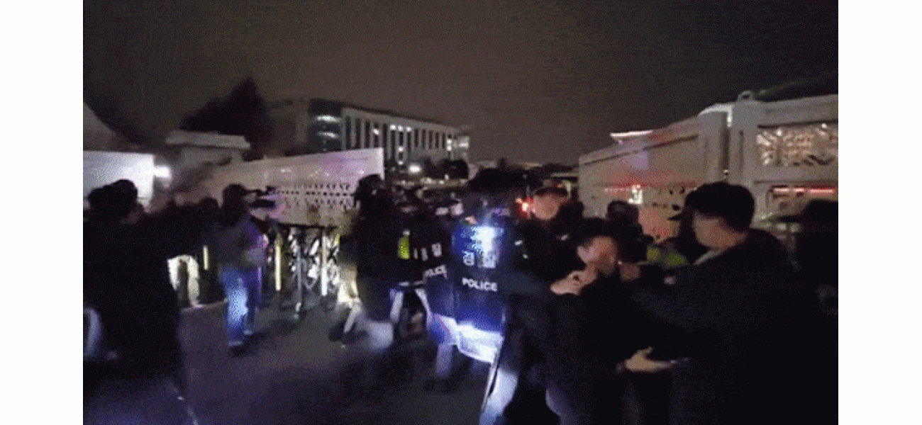 Large demonstrations erupt as South Korean leader imposes martial law
