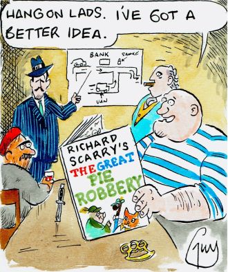 A funny daily comic strip by Guy Venables that appears in the Metro newspaper.