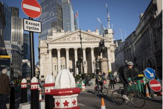 London plans £4.5m cycle lane route shown on map