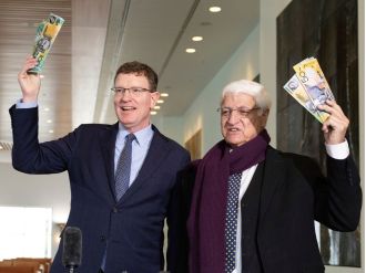 Criticism against bank fees for withdrawals and the move towards a cashless society.