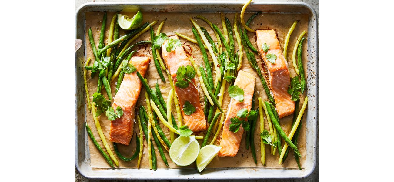 Quick and easy dinner ideas for busy weeknights, including a recipe for maple-miso salmon.