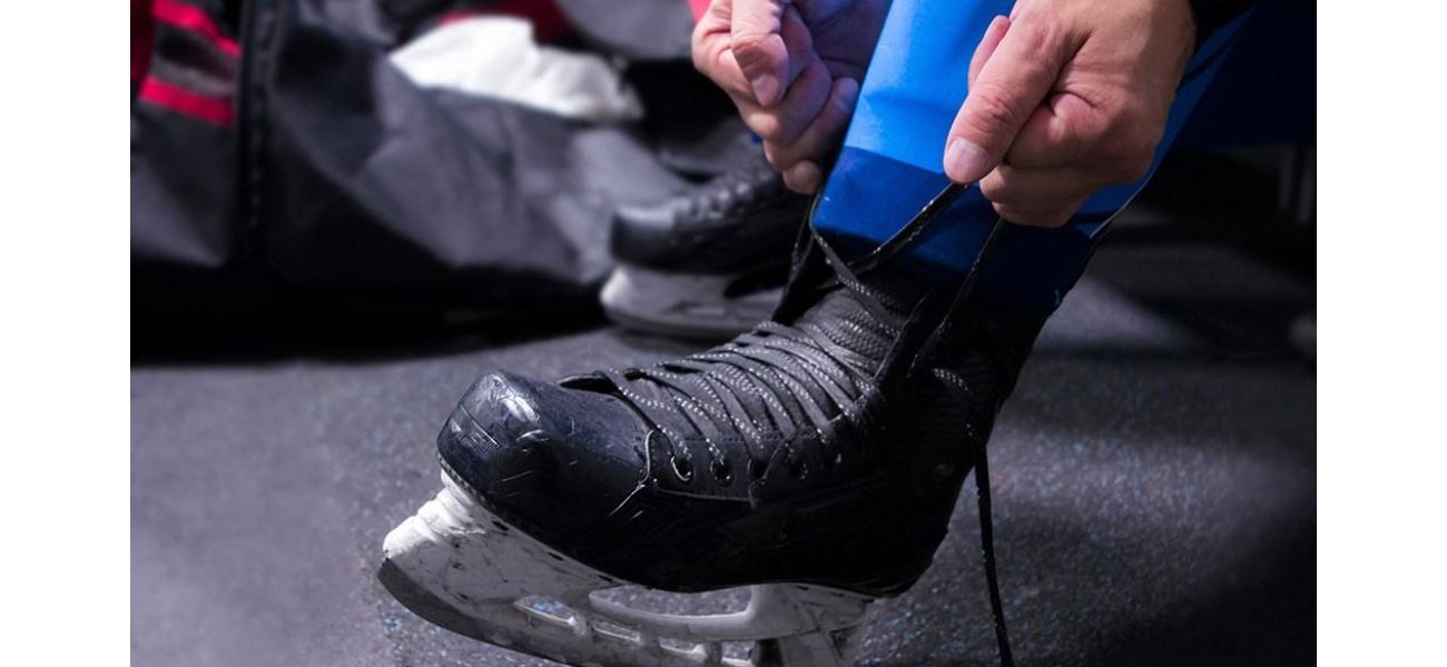 Dominate the ice with these high-quality hockey skates.