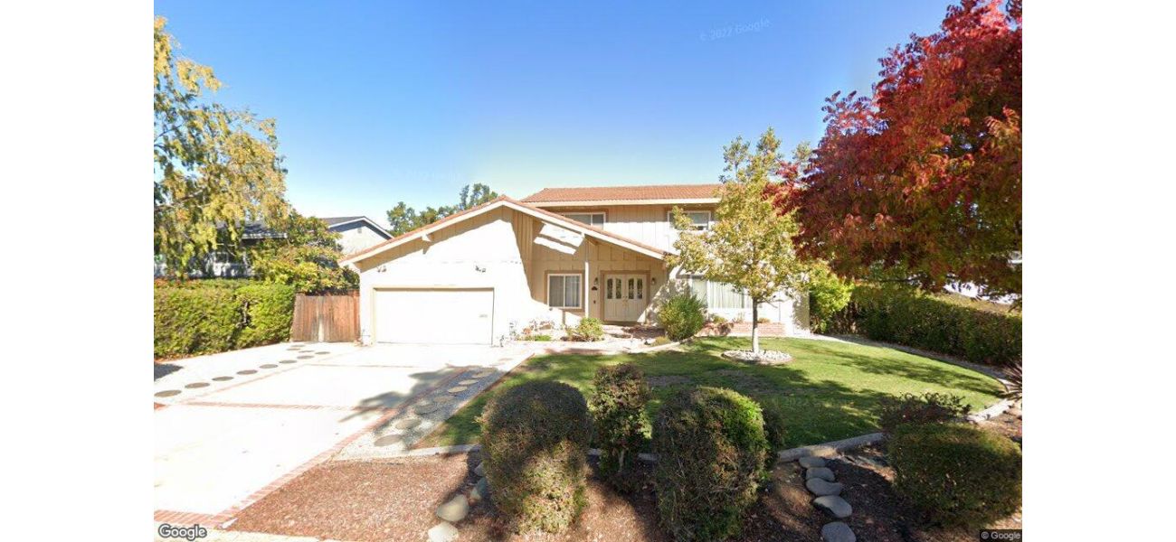 A five-bedroom house in Los Gatos was recently sold for $2.8 million.