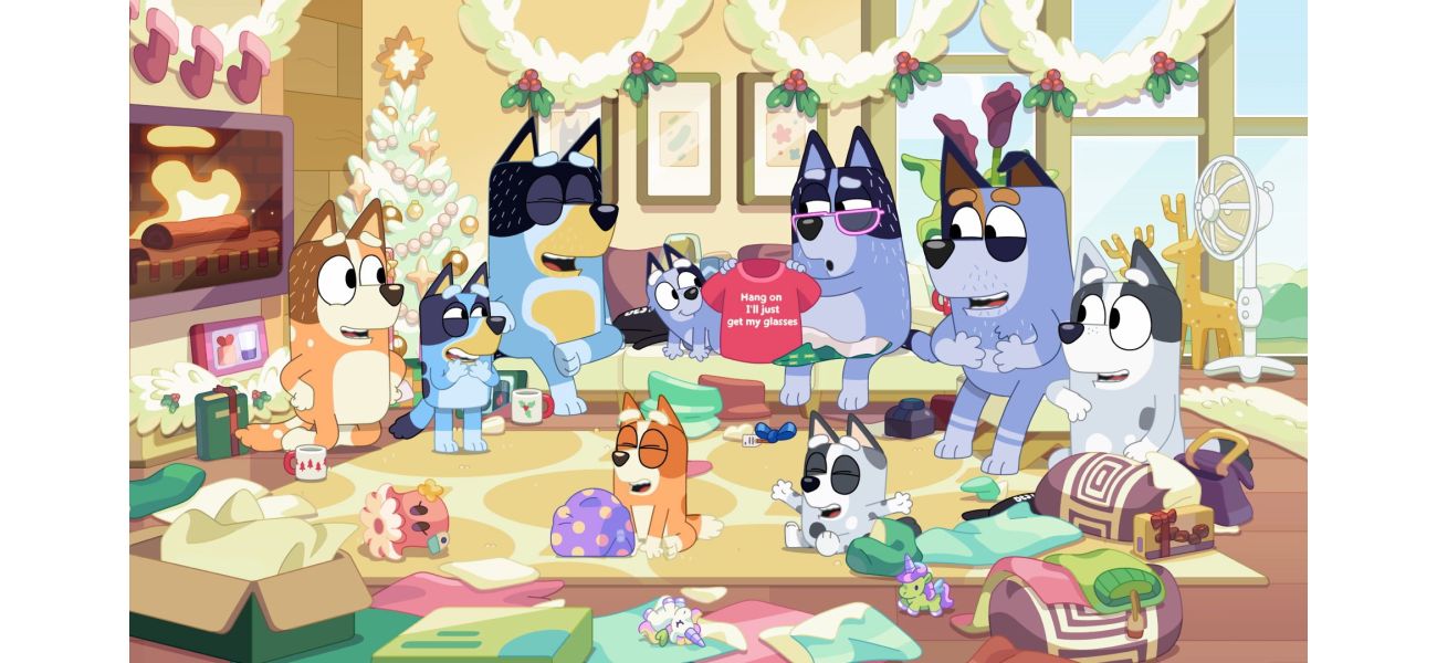 Americans are confused by the British Christmas custom in Bluey.