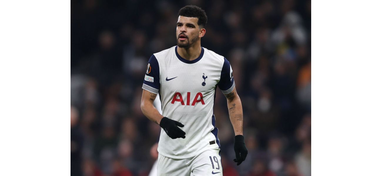 Ahead of the Tottenham vs Bournemouth match, Ange Postecoglou provides an update on Dom Solanke's fitness.