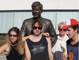 UK group Sports Team experienced armed robbery outside Starbucks while on inaugural US tour.