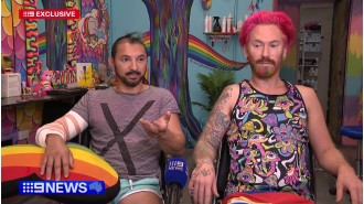 A person shares a story about being attacked with a machete in a homophobic incident.