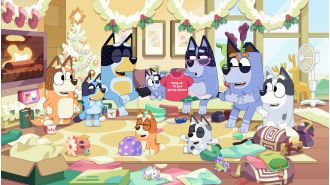 Americans are confused by the British Christmas custom in Bluey.