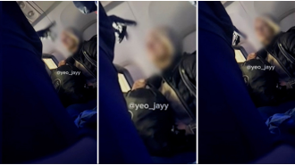 Flight attendant caught stowaway on NY to Paris flight.