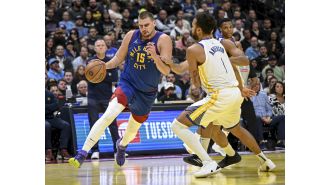 Nikola Jokic and the Nuggets overcome an 11-point deficit to defeat the Warriors.
