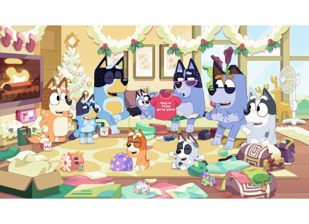 Americans are confused by the British Christmas custom in Bluey.