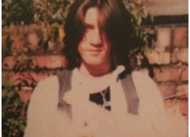 Legendary Bake Off star looks completely different with long, messy hair in retro 80s style.