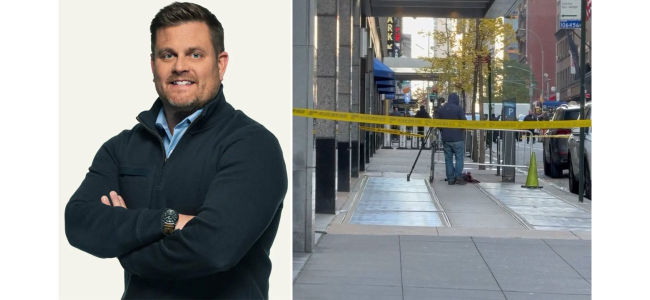 Masked gunman kills CEO outside NY hotel in tragic shooting.