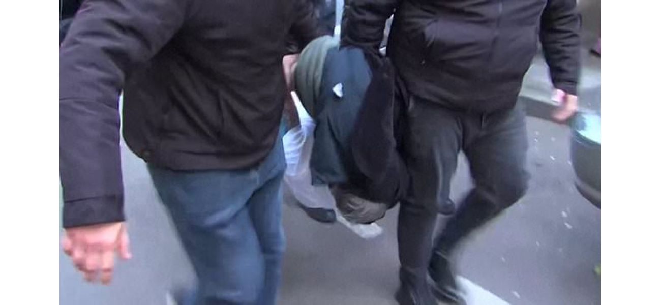 A politician was forcibly removed from his office and attacked by police until he passed out.