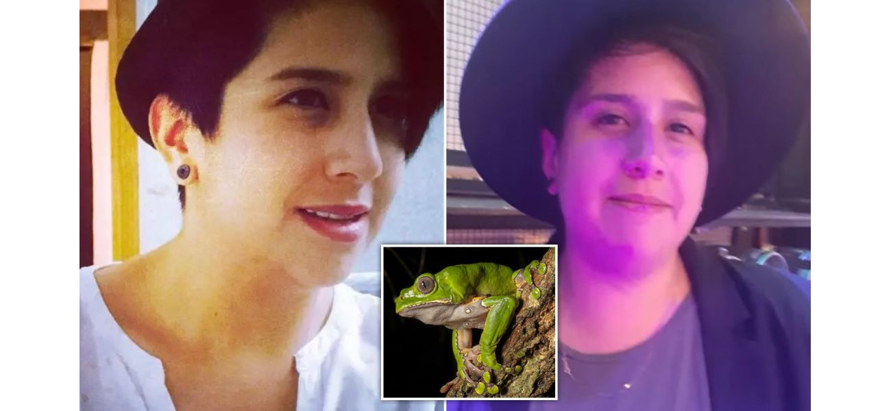 Actress dies from vomiting caused by taking Amazonian frog venom for spiritual cleansing.