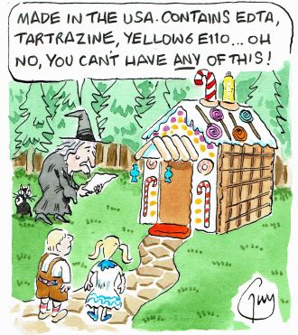 Daily drawings from Guy Venables featured in the Metro newspaper.