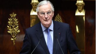 French PM ousted in no-confidence vote leads to government collapse.