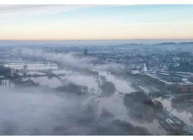 This weekend, the Met Office has issued weather warnings for wind and rain, as shown on the map.