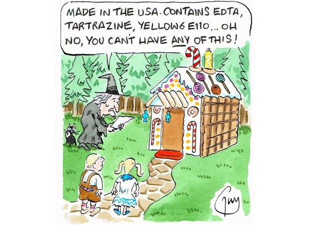 Daily drawings from Guy Venables featured in the Metro newspaper.