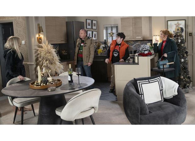 Carla and Lisa's secret relationship revealed in Coronation Street as they are caught together.