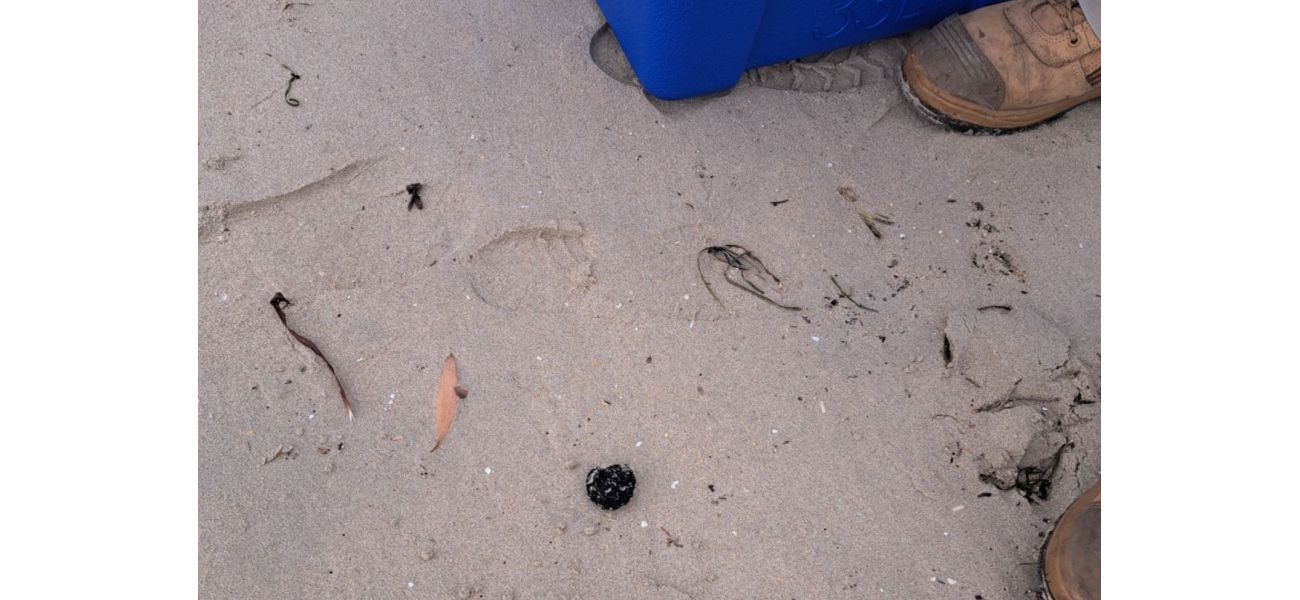 Mysterious black spheres keep appearing on Sydney beach