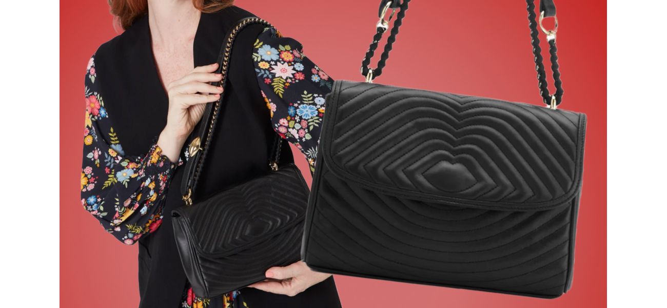 Get the perfect Christmas 2024 present with a timeless Lulu Guinness black leather bag that she'll love.