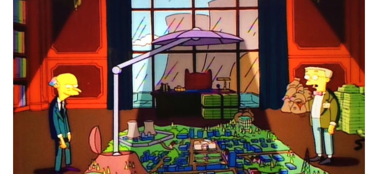 The cartoon show The Simpsons is coming to life as Mr Burns' sinister plot to conquer space is becoming a reality.