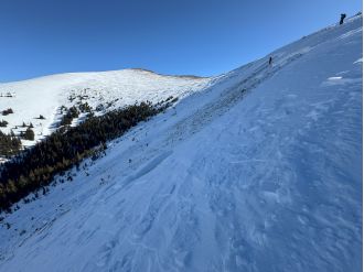 Skier saved after being caught in avalanche near Berthoud Pass during backcountry trip.