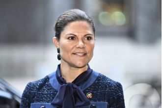 Police have taken a man into custody near a Swedish Princess' residence after he was found with handcuffs, tape, and a fake gun.