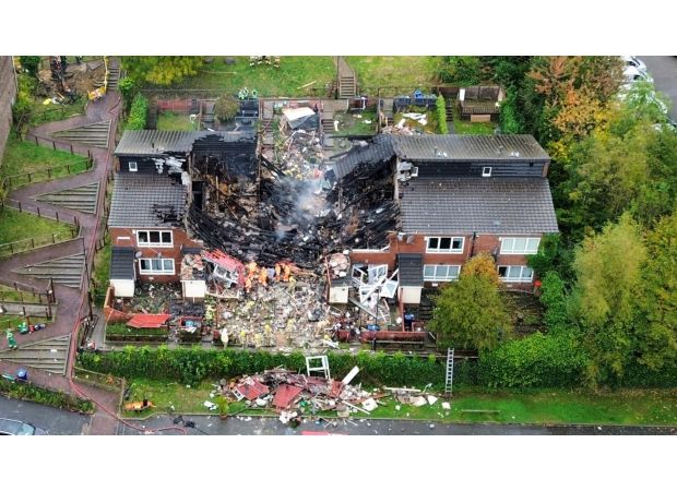 A man is facing charges of manslaughter and producing cannabis after a 7-year-old boy died in an explosion.