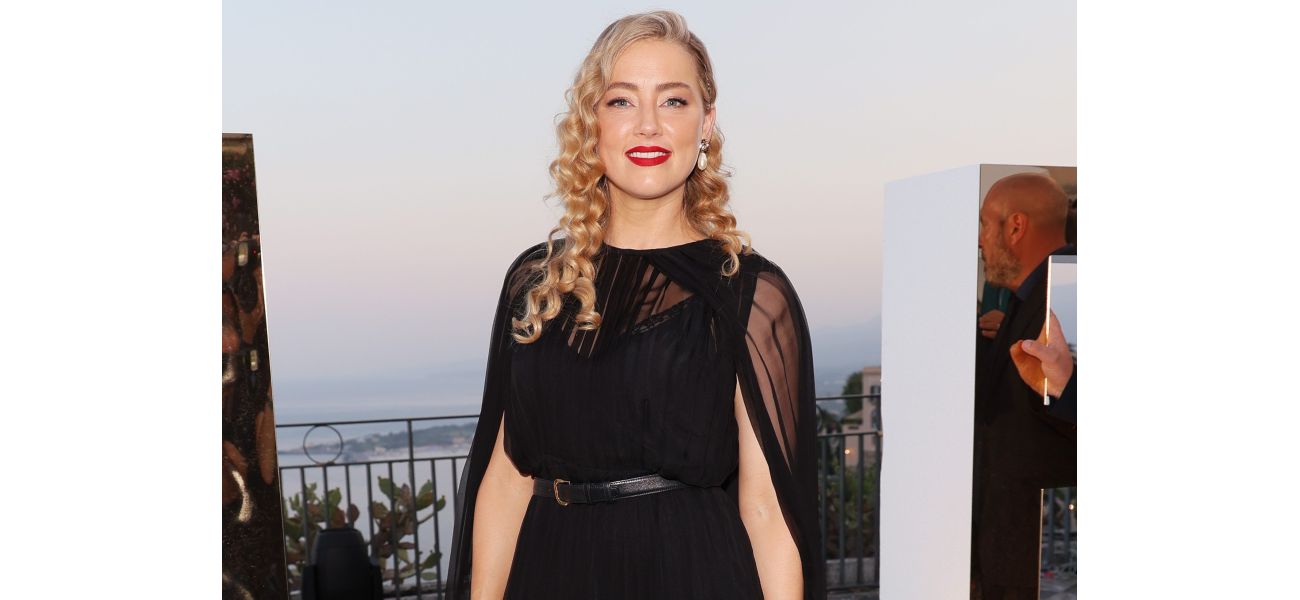 Actress Amber Heard is happily expecting her second child.