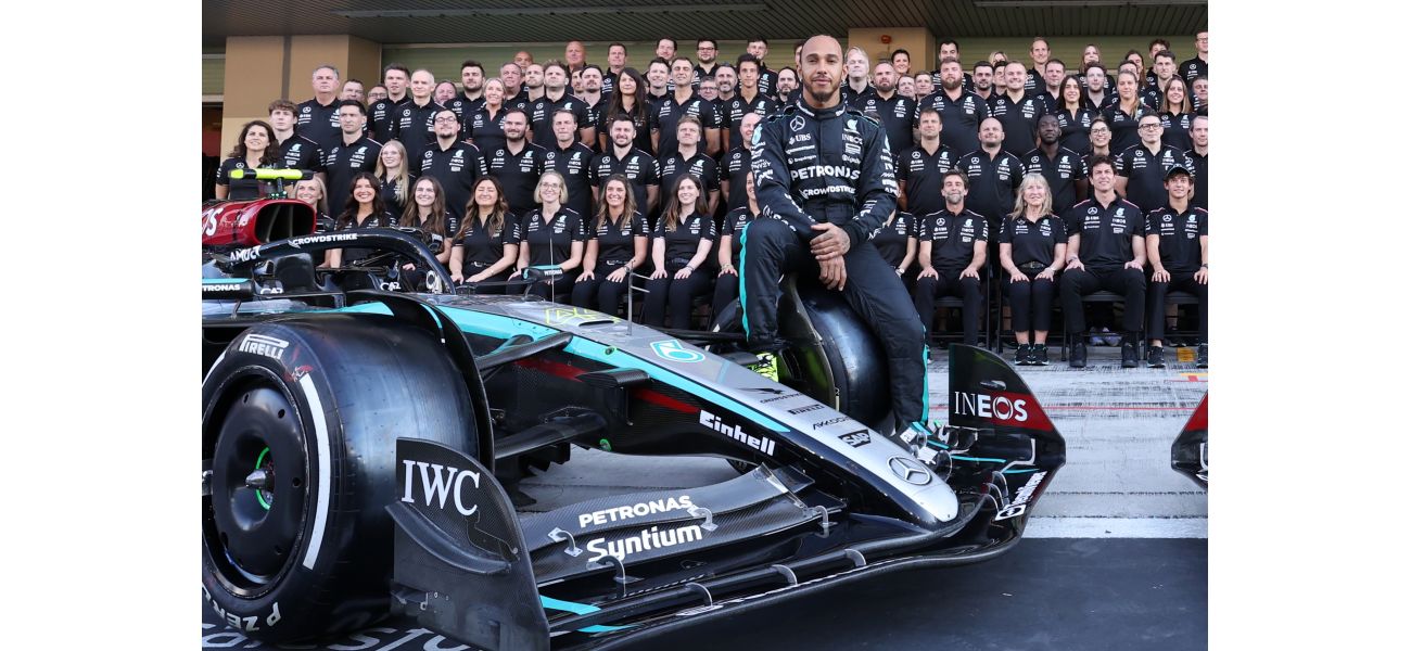 Hamilton's departure from Mercedes has been a rocky journey for the Formula 1 icon.