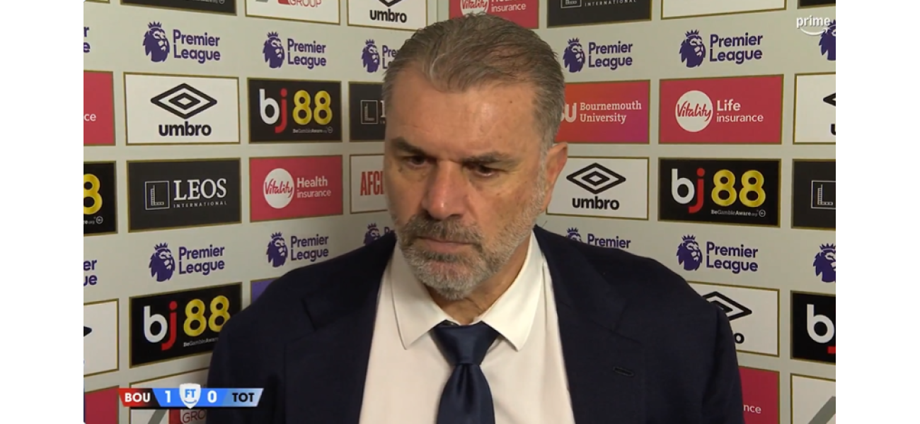 Postecoglou clarifies confrontation with Tottenham supporter following loss to Bournemouth.