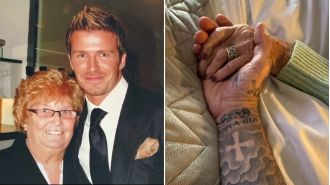 Beckham recalls the touching vow made by Kath Phipps when he joined Manchester United.