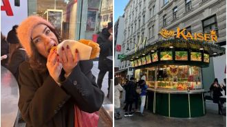 Travelled a long distance for a cheap sausage, but it's not just a snack.