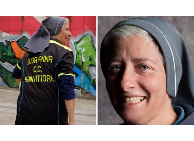 Catholic sister arrested for suspected involvement with Italian mafia group responsible for murders.