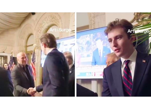 Hear Barron Trump speak for the first time and learn about his preferred method of socializing.