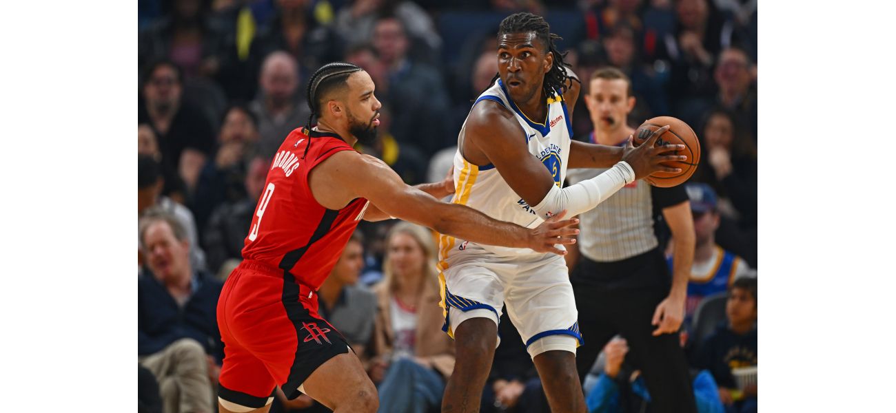 Warriors end losing streak, beat Rockets without Steph and Draymond.