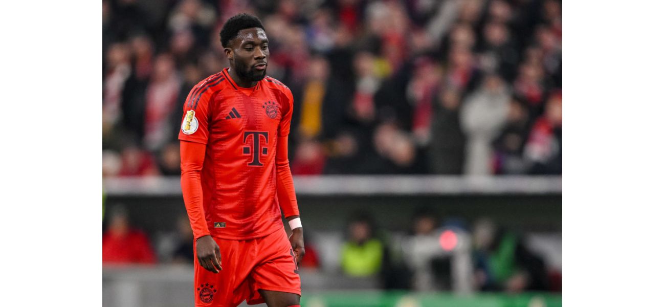 Man United plans to hold talks in January to acquire Bayern Munich's player Alphonso Davies.