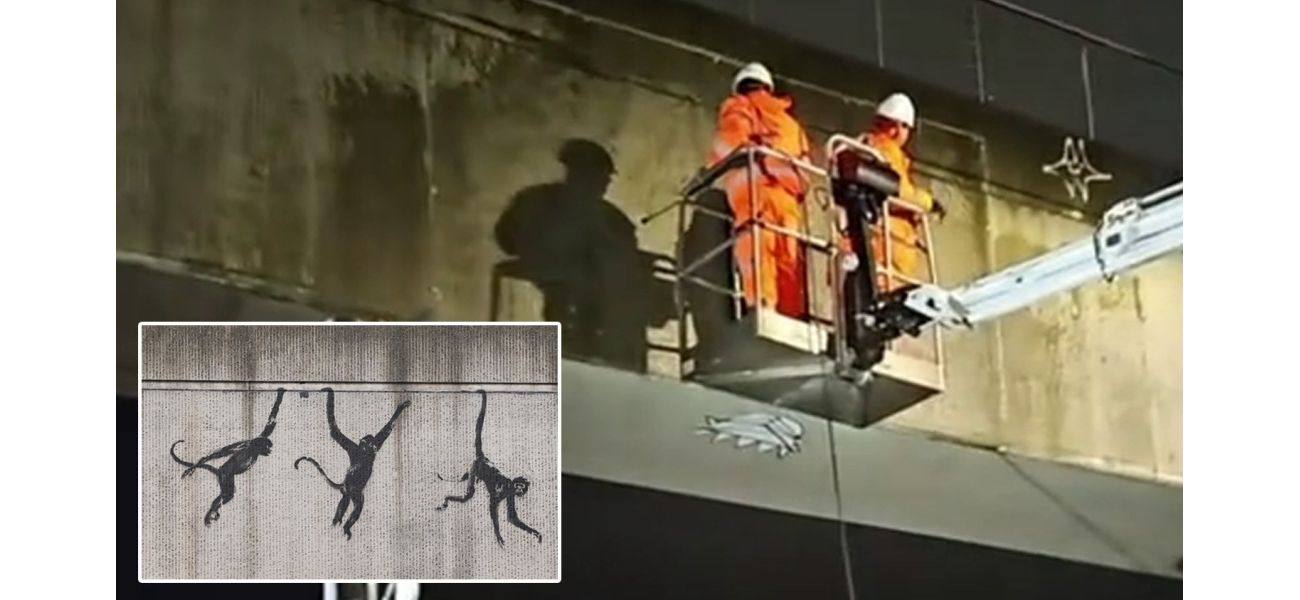 Iconic London Banksy artwork vanishes overnight in unexplained circumstances.