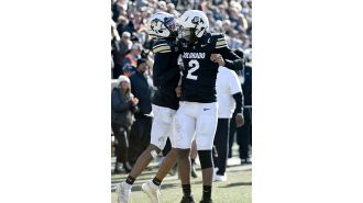 Colorado's Travis Hunter and Shedeur Sanders have been awarded the Big 12 player of the year titles.