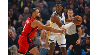 Warriors end losing streak, beat Rockets without Steph and Draymond.
