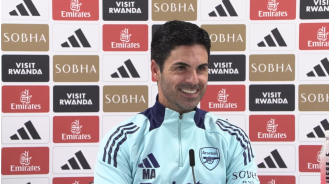 Arteta reacts to Arsenal being compared to Stoke City.