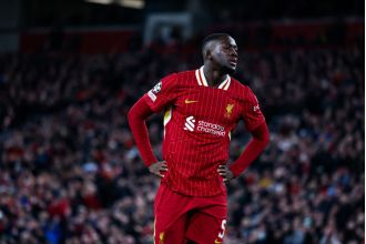 Liverpool manager Arne Slot gives updates on the injuries of Ibrahima Konate and Alisson Becker.